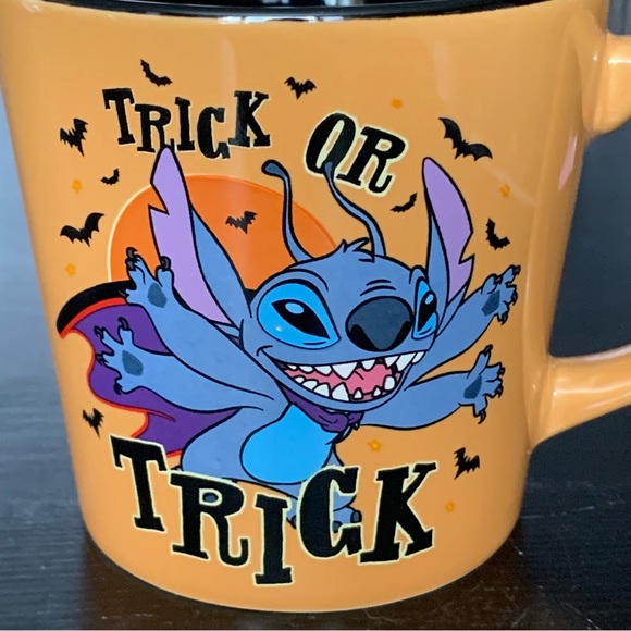 Trick or Treat Vampire Stitch 17oz Ceramic Halloween Mug - Picture 3 of 8